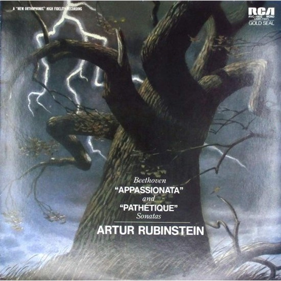 Пластинка Artur Rubinstein L. Beethoven. Sonatas Nos.23,8 -Appassionata · Pathetique ·